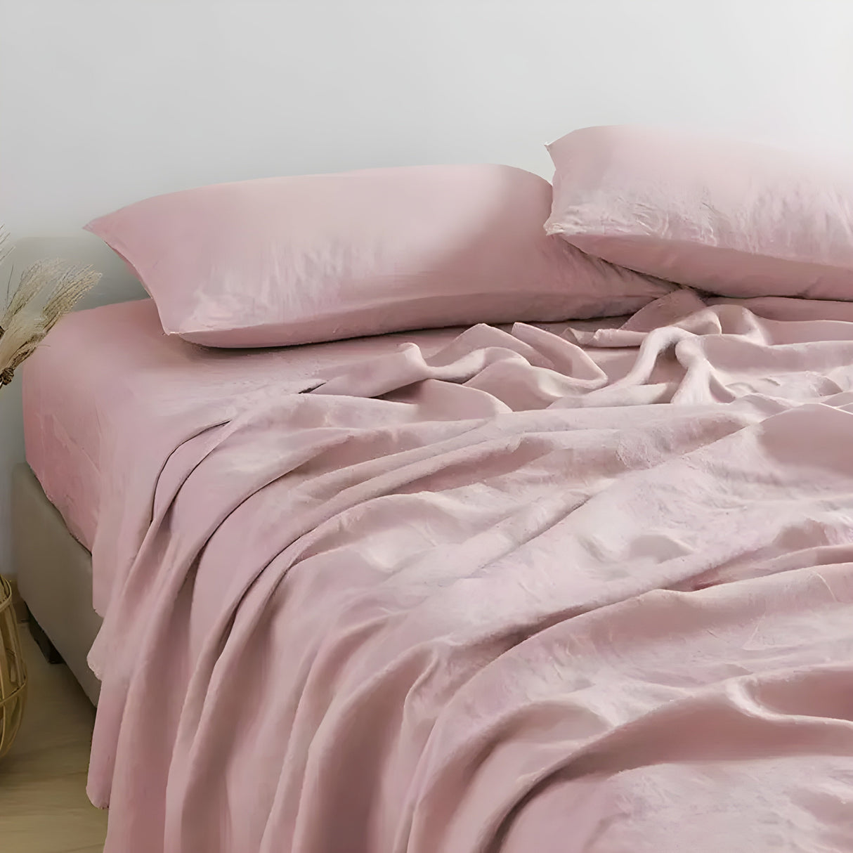 NordicLinen 3-delat Linne Lakan Set – 100% Naturlig Flax