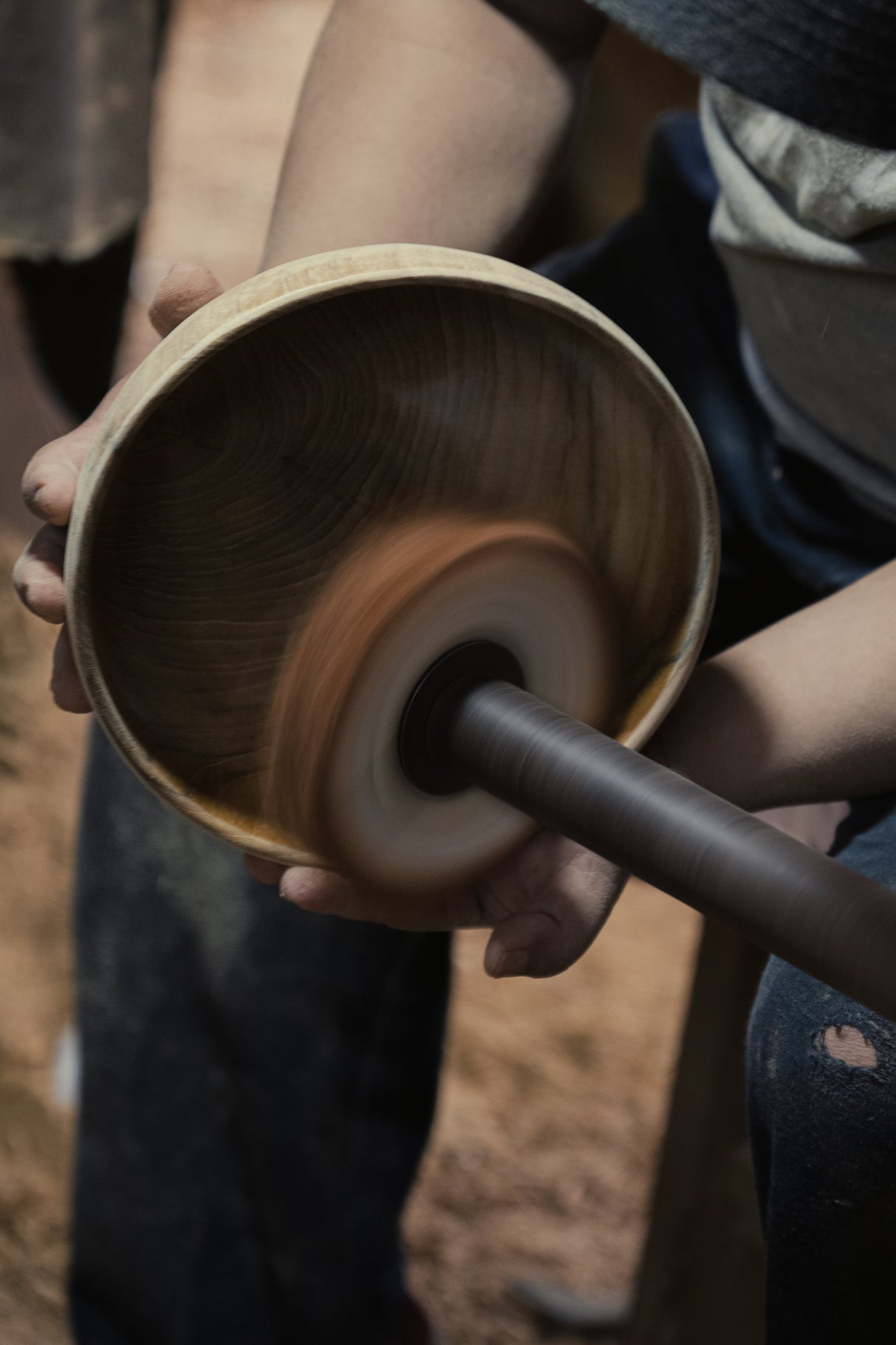 NordicTeak Skålar – 5-delars Handgjort Set i Naturligt Teakträ