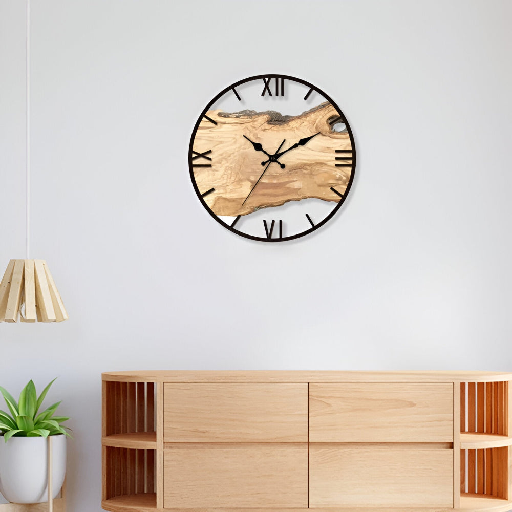 ClearTime Väggklocka – Modern & Minimalistisk Akryldesign