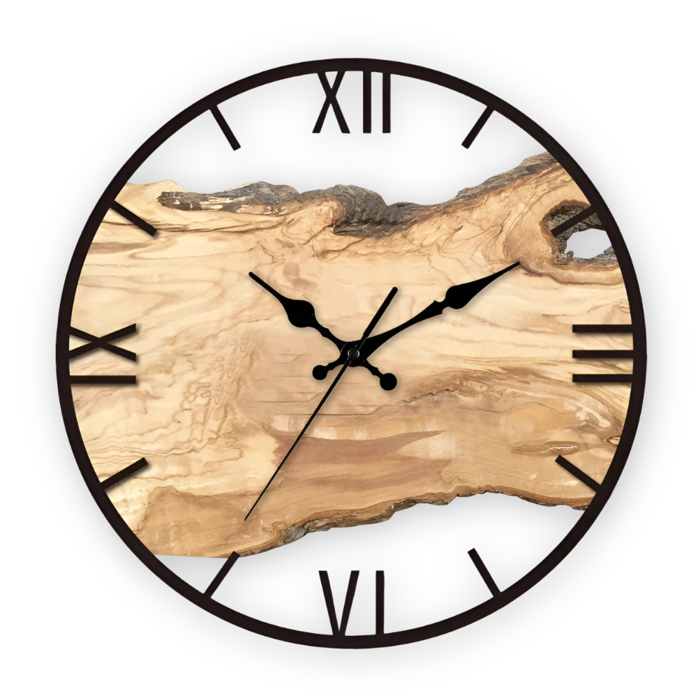 ClearTime Väggklocka – Modern & Minimalistisk Akryldesign