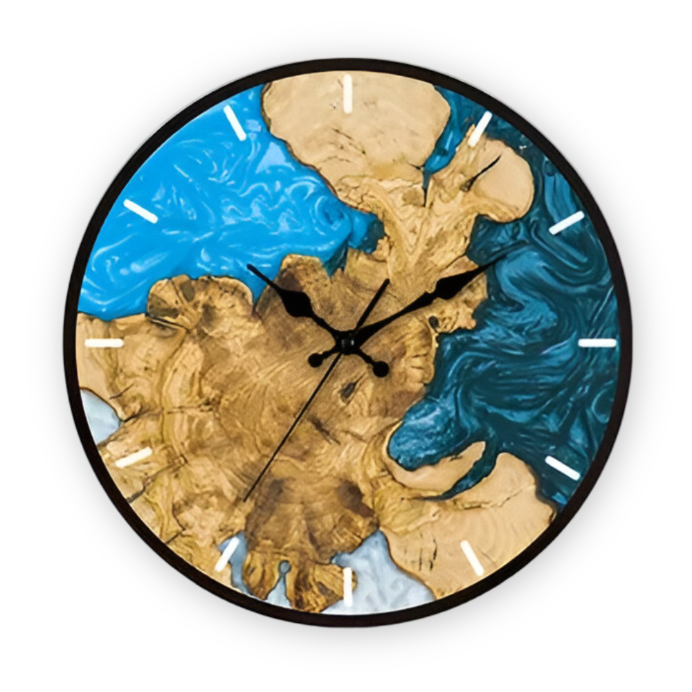 ClearTime Väggklocka – Modern & Minimalistisk Akryldesign