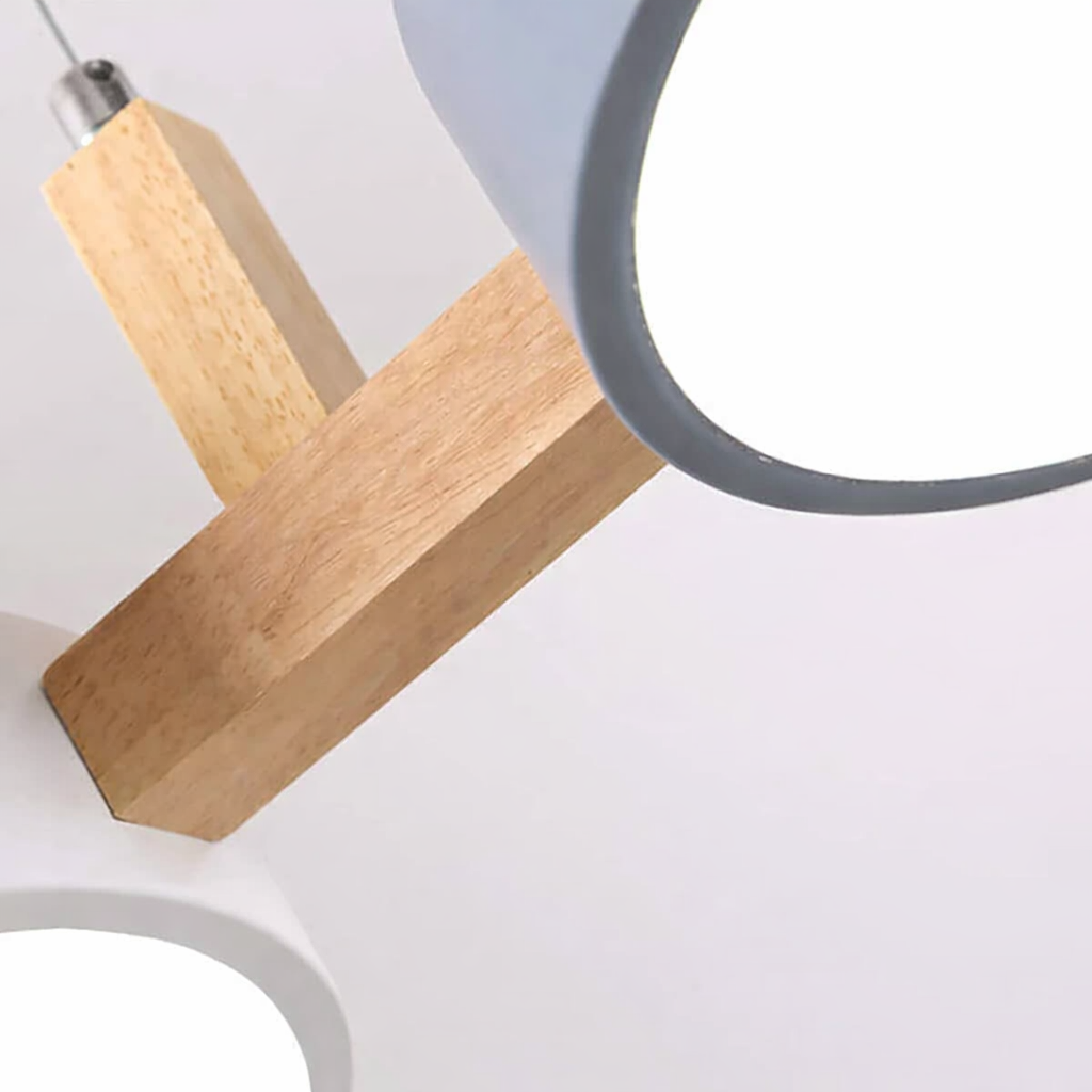 Cylindra Nord Takpendel – Flerljus Cylindrisk Pendellampa i Nordisk Design