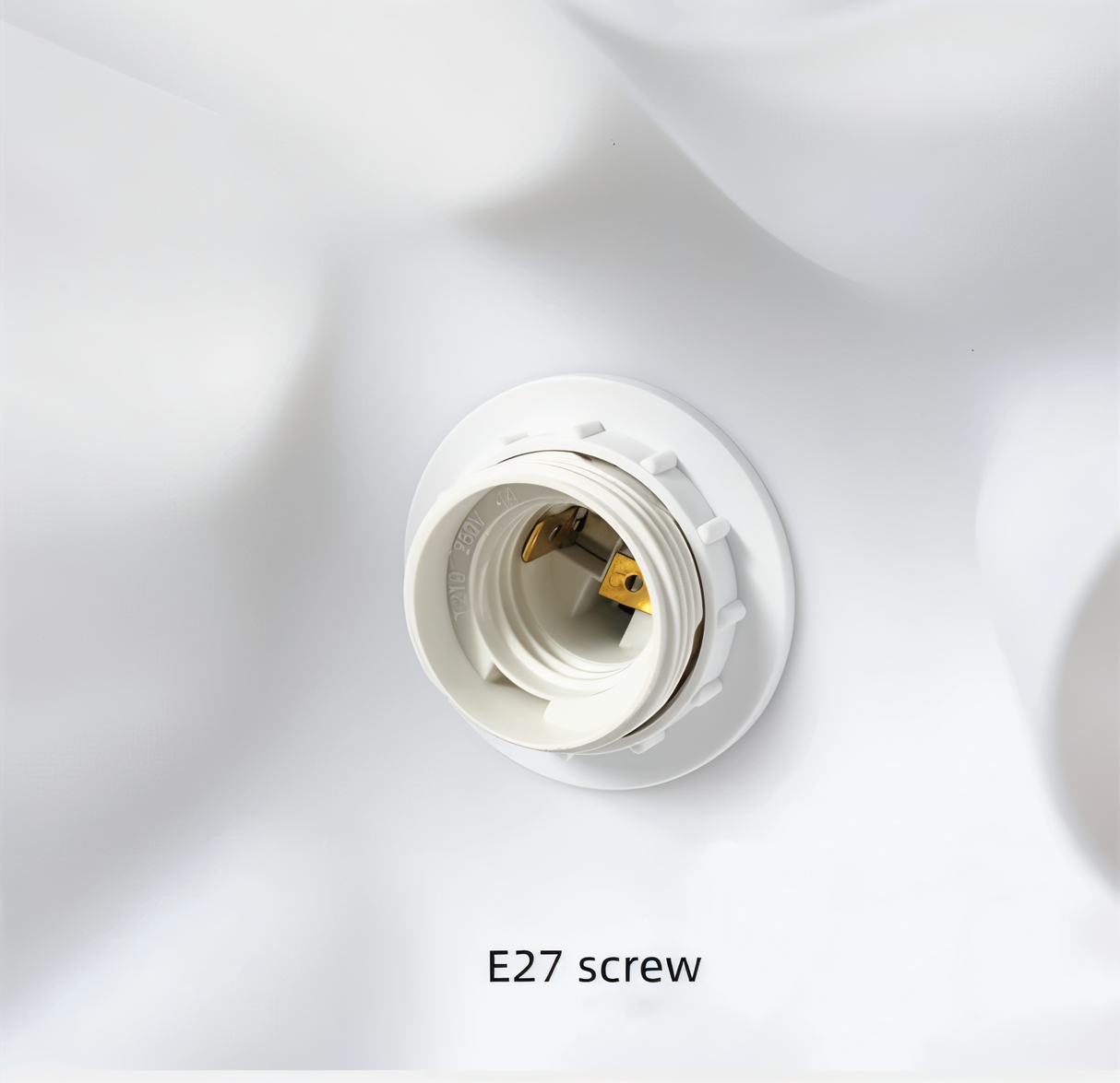 Aurora Taklampa – Stilren PVC Pendel i Blomdesign