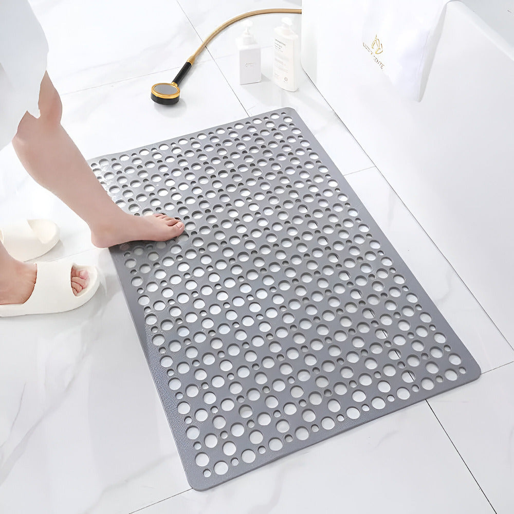 SafeStep Duschmatta – Antibakteriell & Halkfri för Badrum