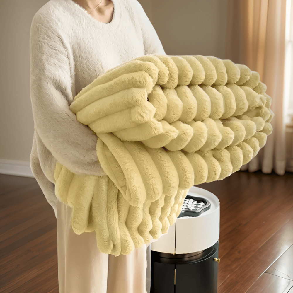 WarmNest – Lyxig Plyschfleecefilt