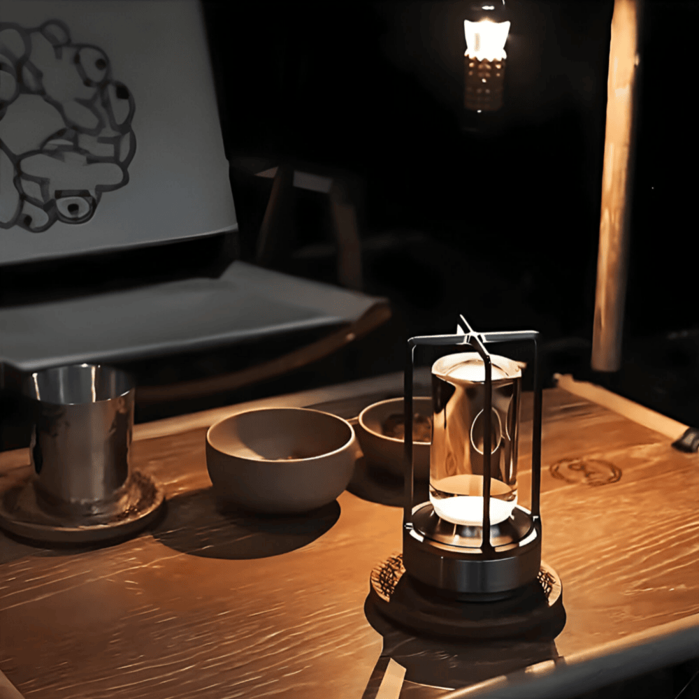 Vattentät portabel bordslampa – stilfull belysning