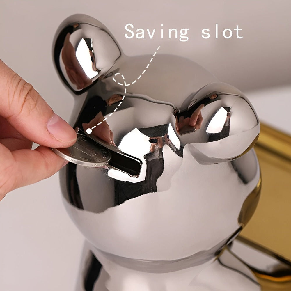 LuxeBear Bricka – Elegant Keramik med Skulptural Design