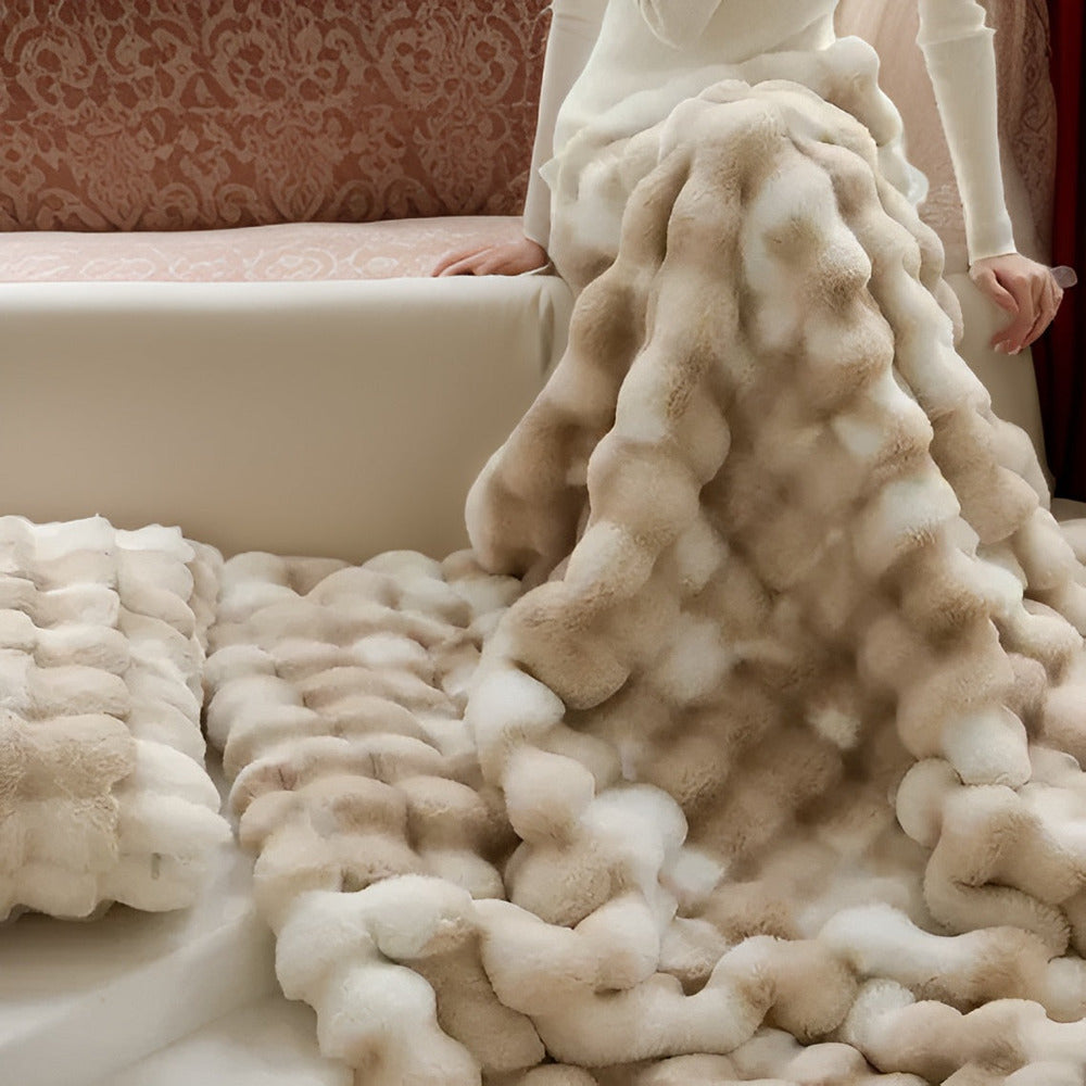 Mysig & Elegant Filt – Portabel Komfort i Fleece/Plysch
