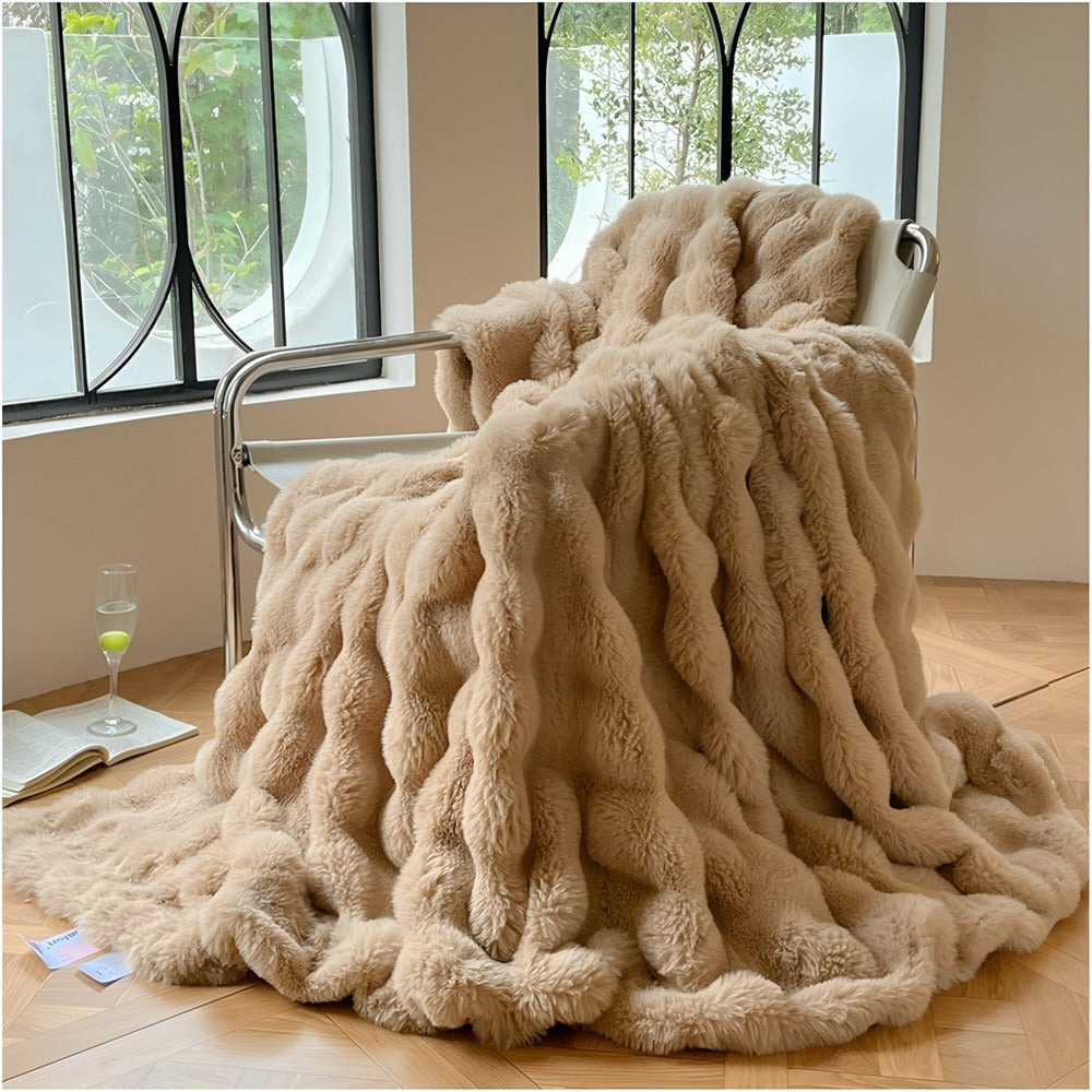 Mysig & Elegant Filt – Portabel Komfort i Fleece/Plysch