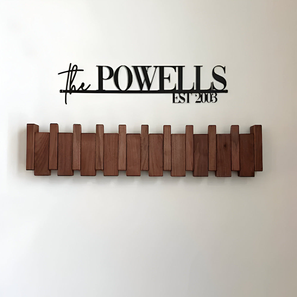 NordicKeys Klädhängare – Stilren Pianoinspirerad Design