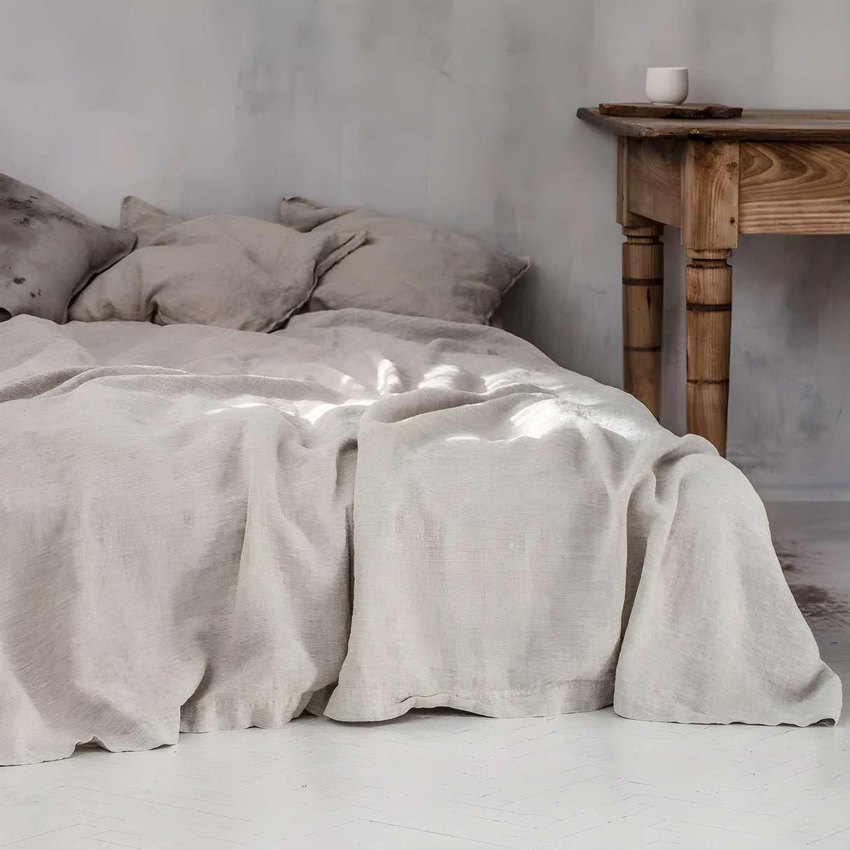 NordicLinen 3-delat Linne Lakan Set – 100% Naturlig Flax