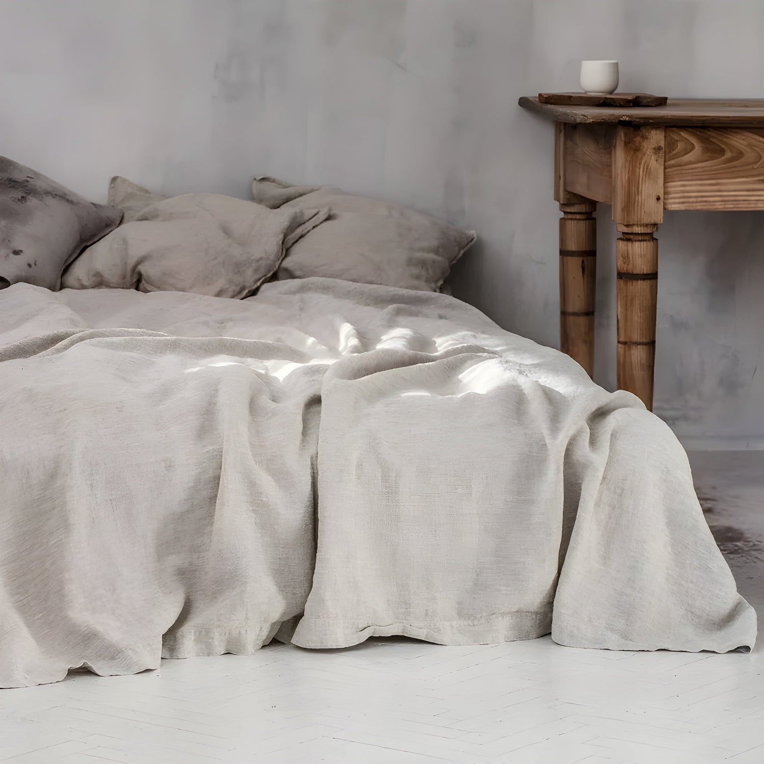 NordicLinen 3-delat Linne Lakan Set – 100% Naturlig Flax