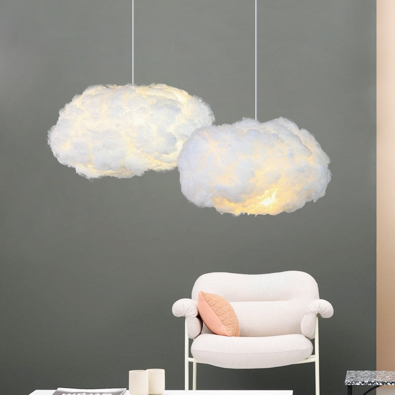 Cloud Lighting – Drömlik Taklampa med Mjuk Belysning