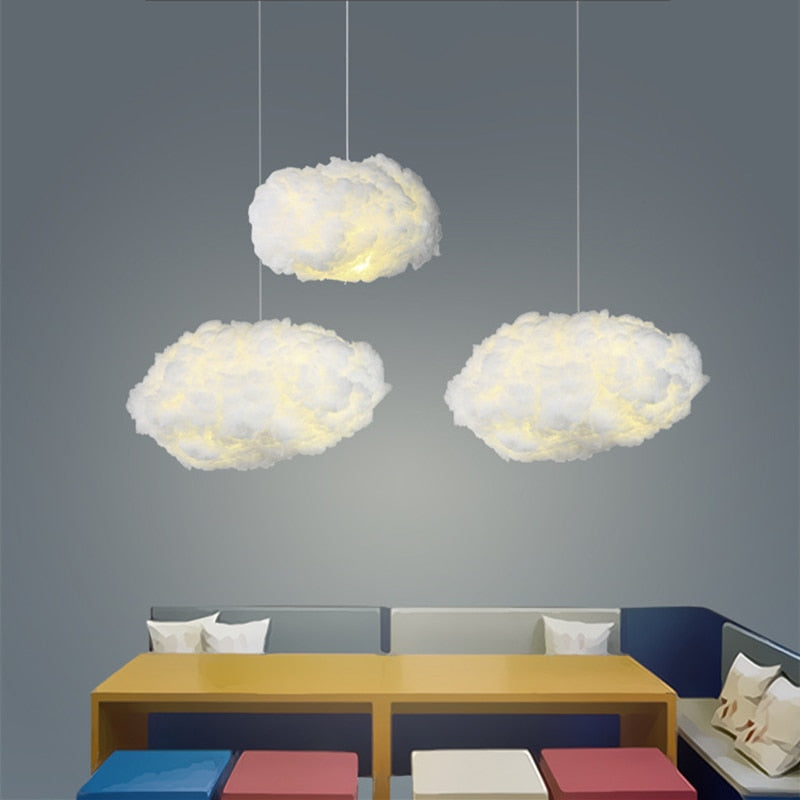 Cloud Lighting – Drömlik Taklampa med Mjuk Belysning
