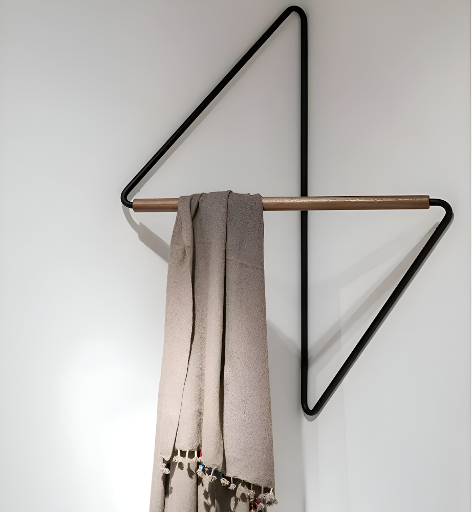 NordicFrame Klädställ – Minimalistisk & Geometrisk Design