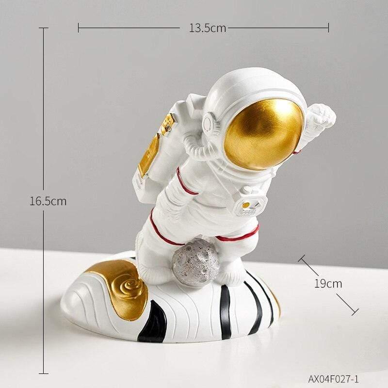 Vinflaskhållare Astronaut i Harts – Rymd Dekor & Flaskställ för Hem & Inredning