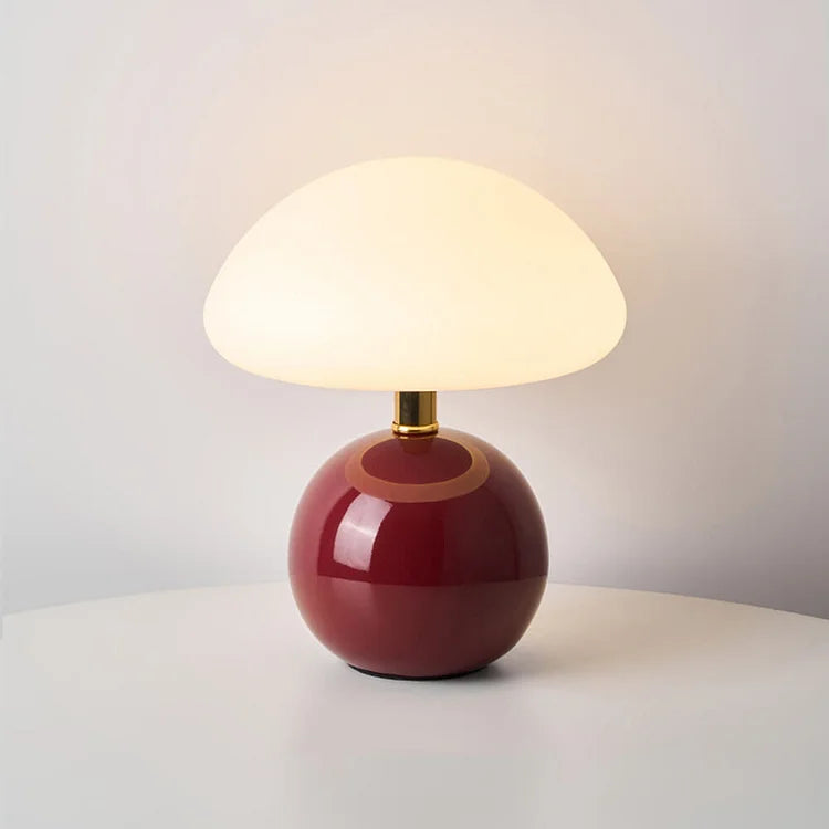 ArtDeco Bordslampa – Modern Svamplampa i Tidlös Design