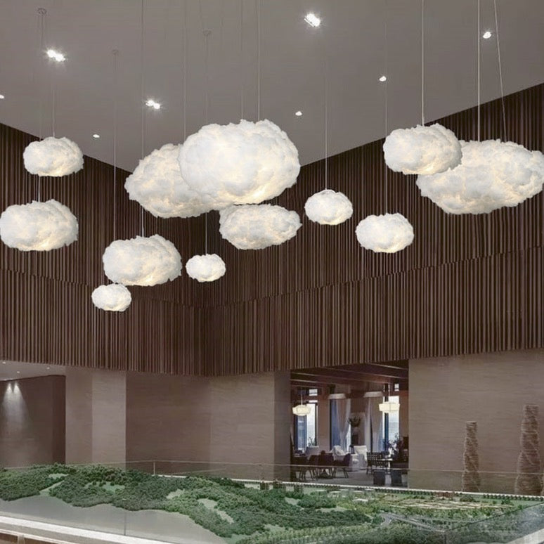 Cloud Lighting – Drömlik Taklampa med Mjuk Belysning