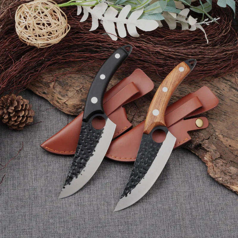 Japansk Kockkniv – Premium Kökskniv i Rostfritt Stål för Precision & Kontroll