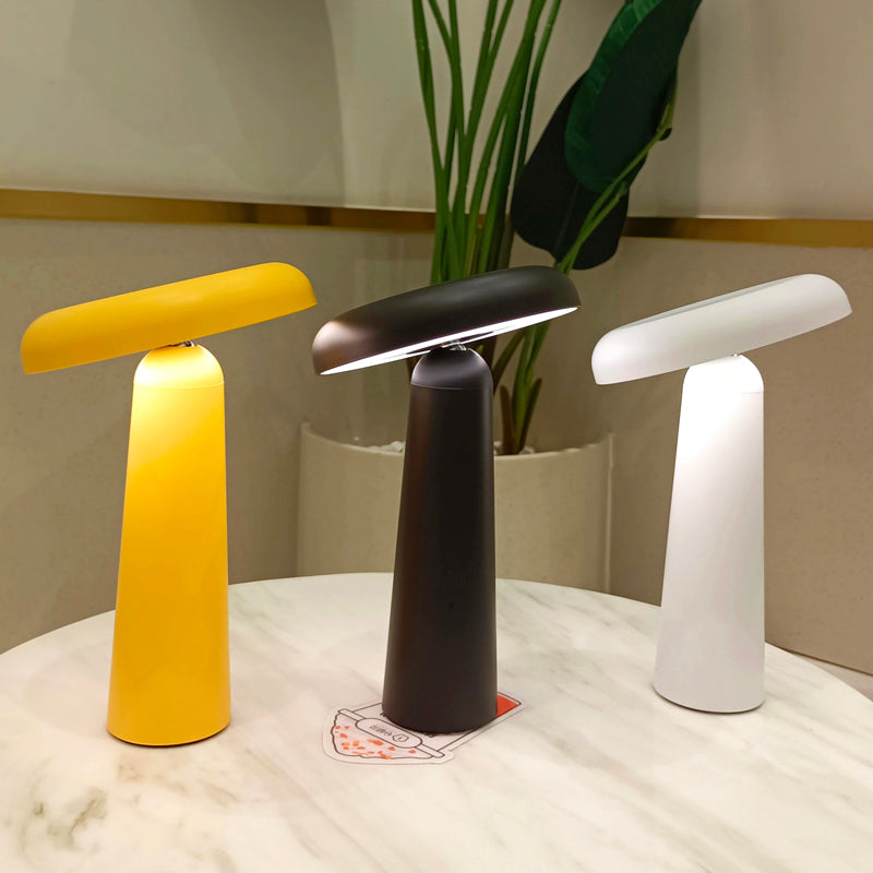 GlowForm Bordslampa – Stilren Svamplampa med Touch & LED