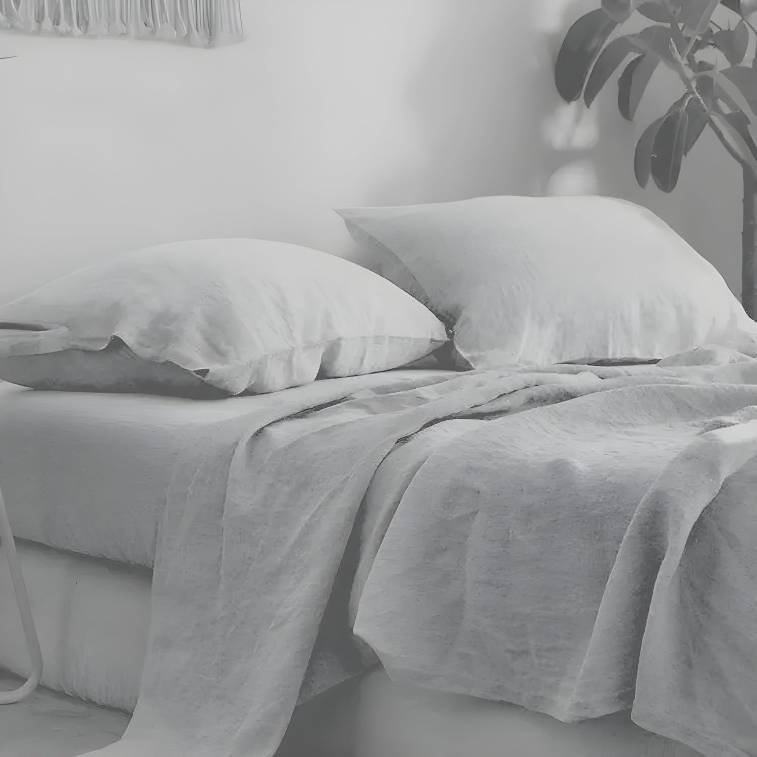NordicLinen 3-delat Linne Lakan Set – 100% Naturlig Flax