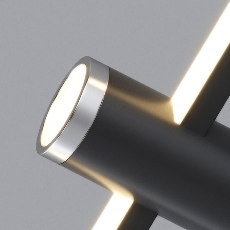 LumiLine – Modern LED Linear Taklampa med Justerbar Höjd och Dimmer