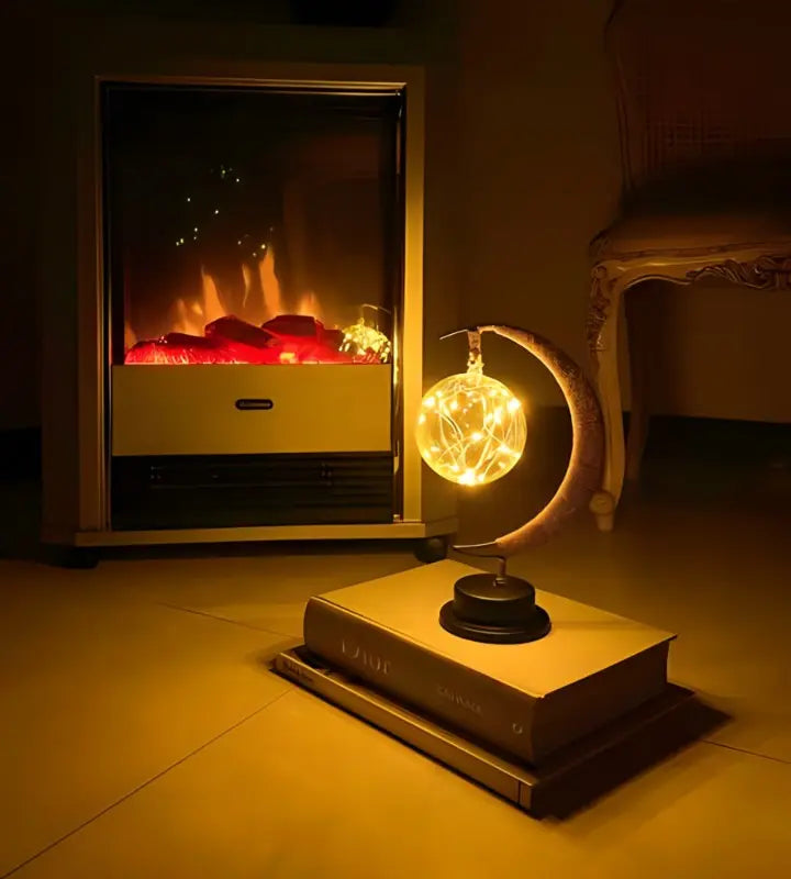 Enchanted Magisk Månlampa – LED Dekoration för Hem