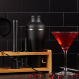 Cocktail Shaker Set med Ställ – 8-delars Barset för Hemmabaren