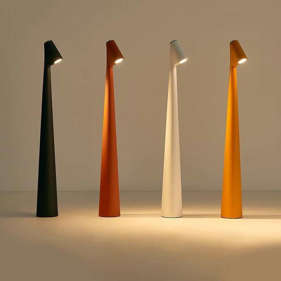 Nordisk minimalistisk LED stämningslampa – trådlös bordslampa för läsning, middag & inredning