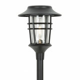 LumoGuard – Solcellsdriven Golvlampa i Rostfritt Stål, Väderbeständig