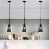 Dubbelglas Pendellampa – Modern Hänglampa för Samtida Inredning