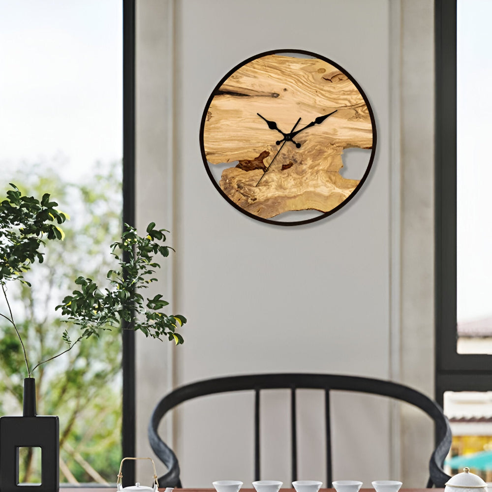 ClearTime Väggklocka – Modern & Minimalistisk Akryldesign