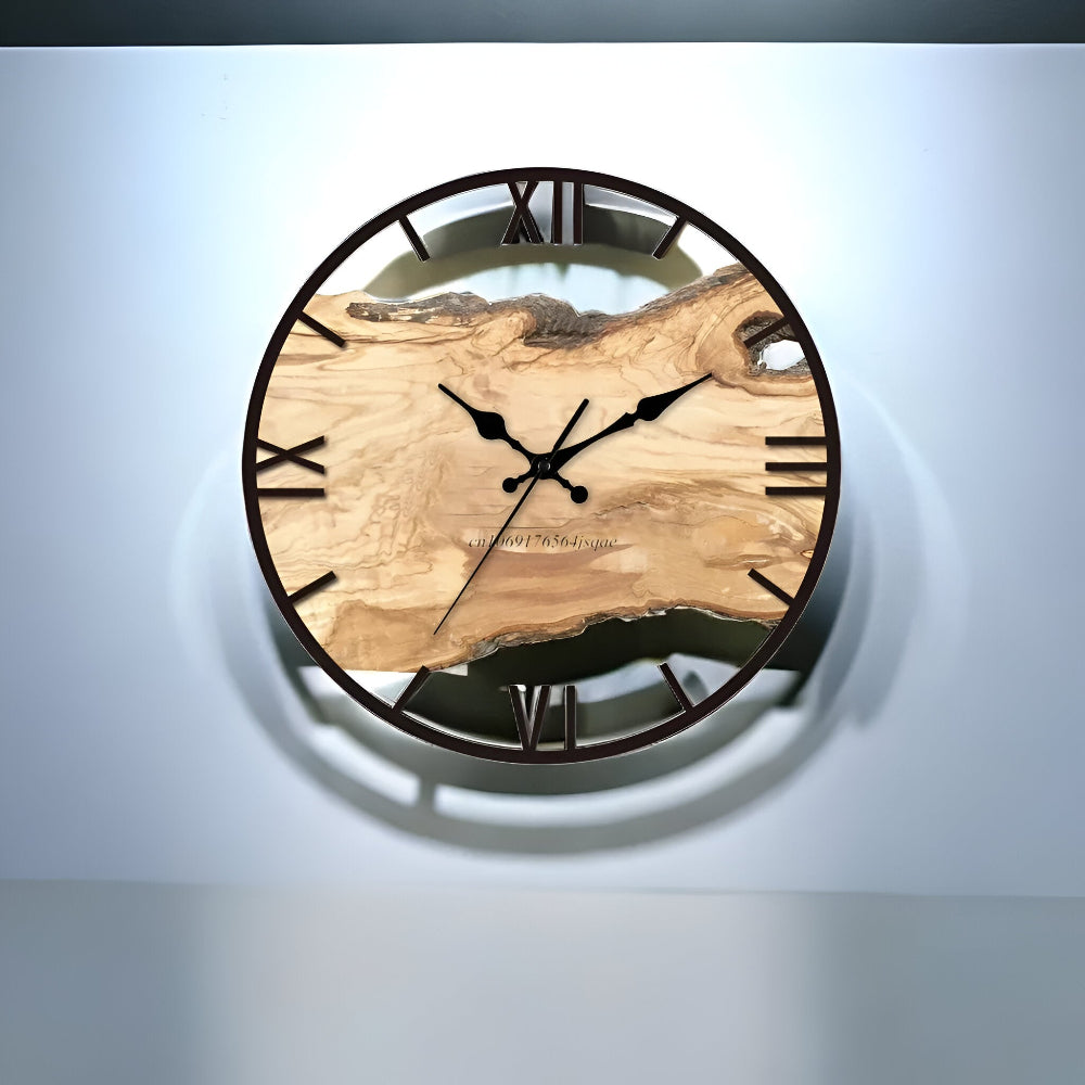 ClearTime Väggklocka – Modern & Minimalistisk Akryldesign