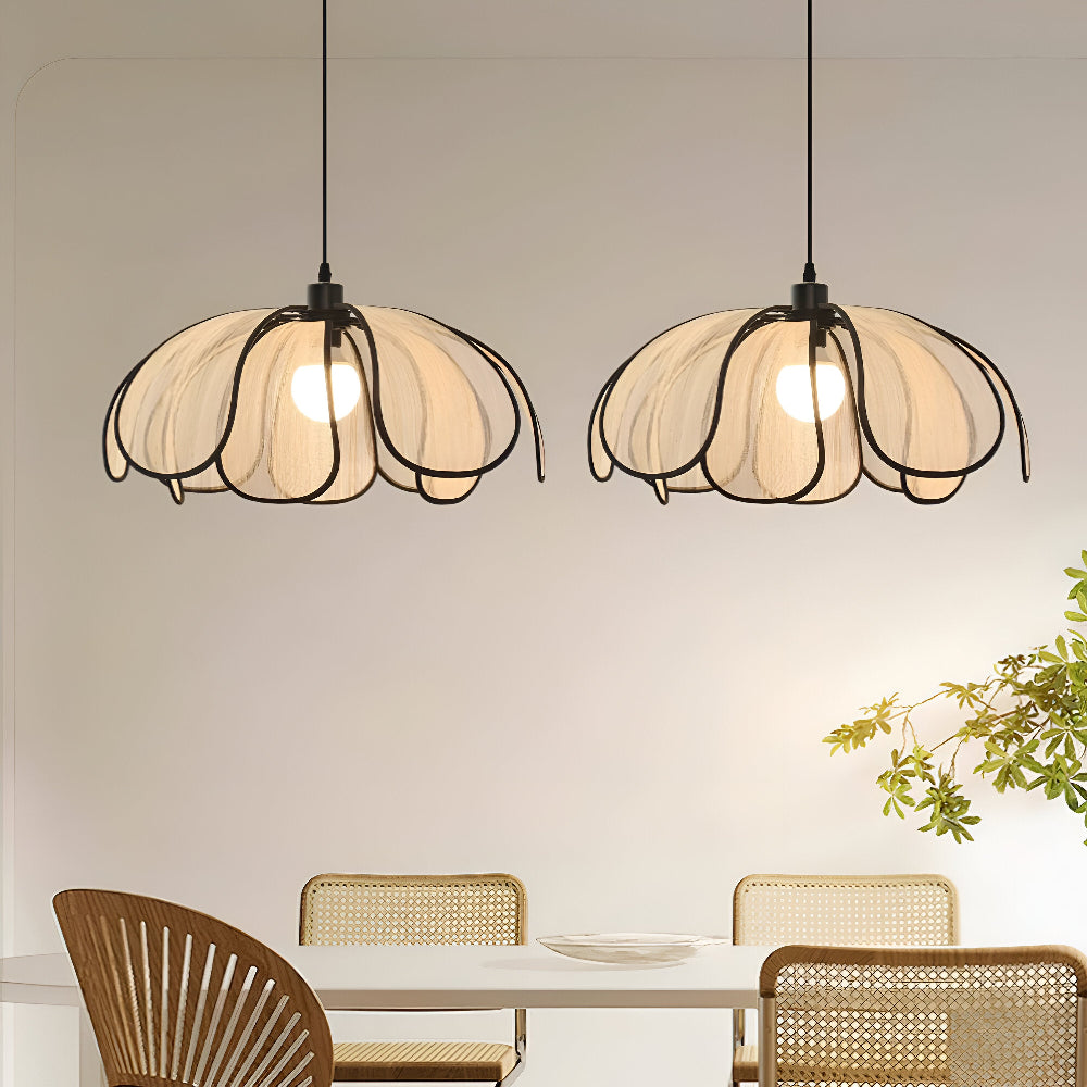 NoirForm Taklampa – Minimalistisk Pendel i Wabi Sabi Stil