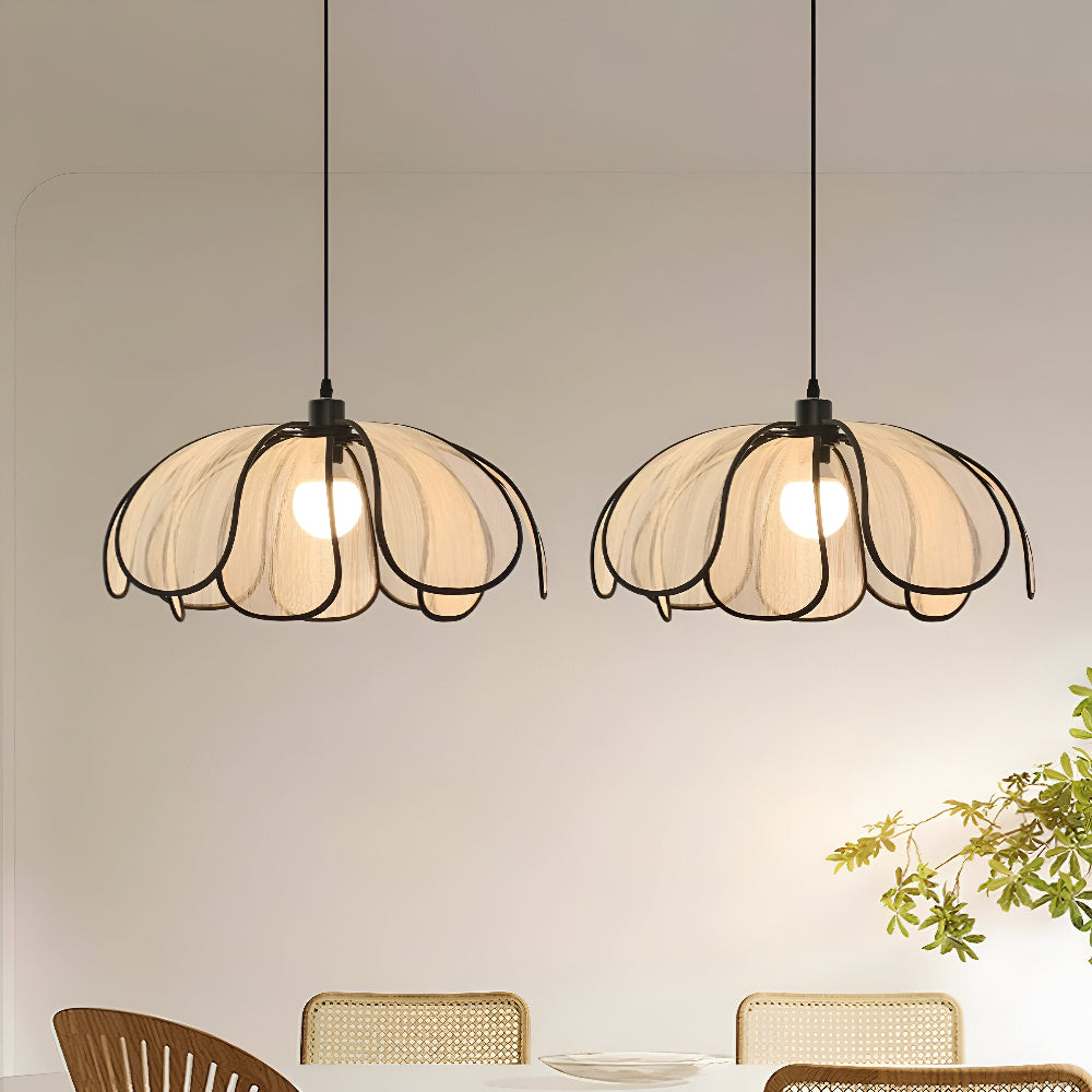 NoirForm Taklampa – Minimalistisk Pendel i Wabi Sabi Stil