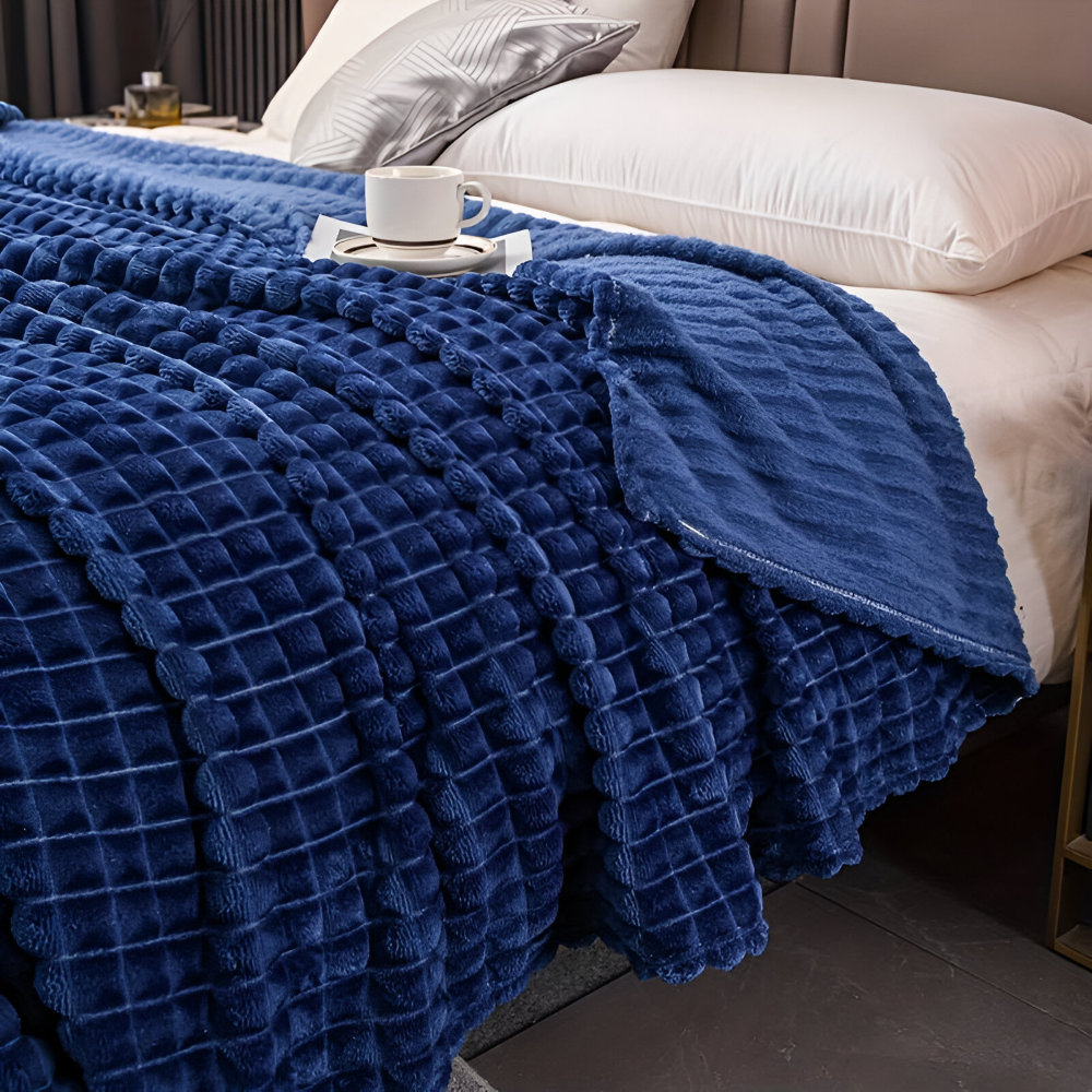 NordicSoft Pläd – Mysig & Fluffig Korallfilt i Fleece