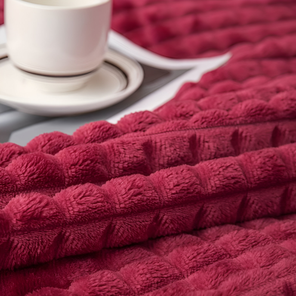 NordicSoft Pläd – Mysig & Fluffig Korallfilt i Fleece
