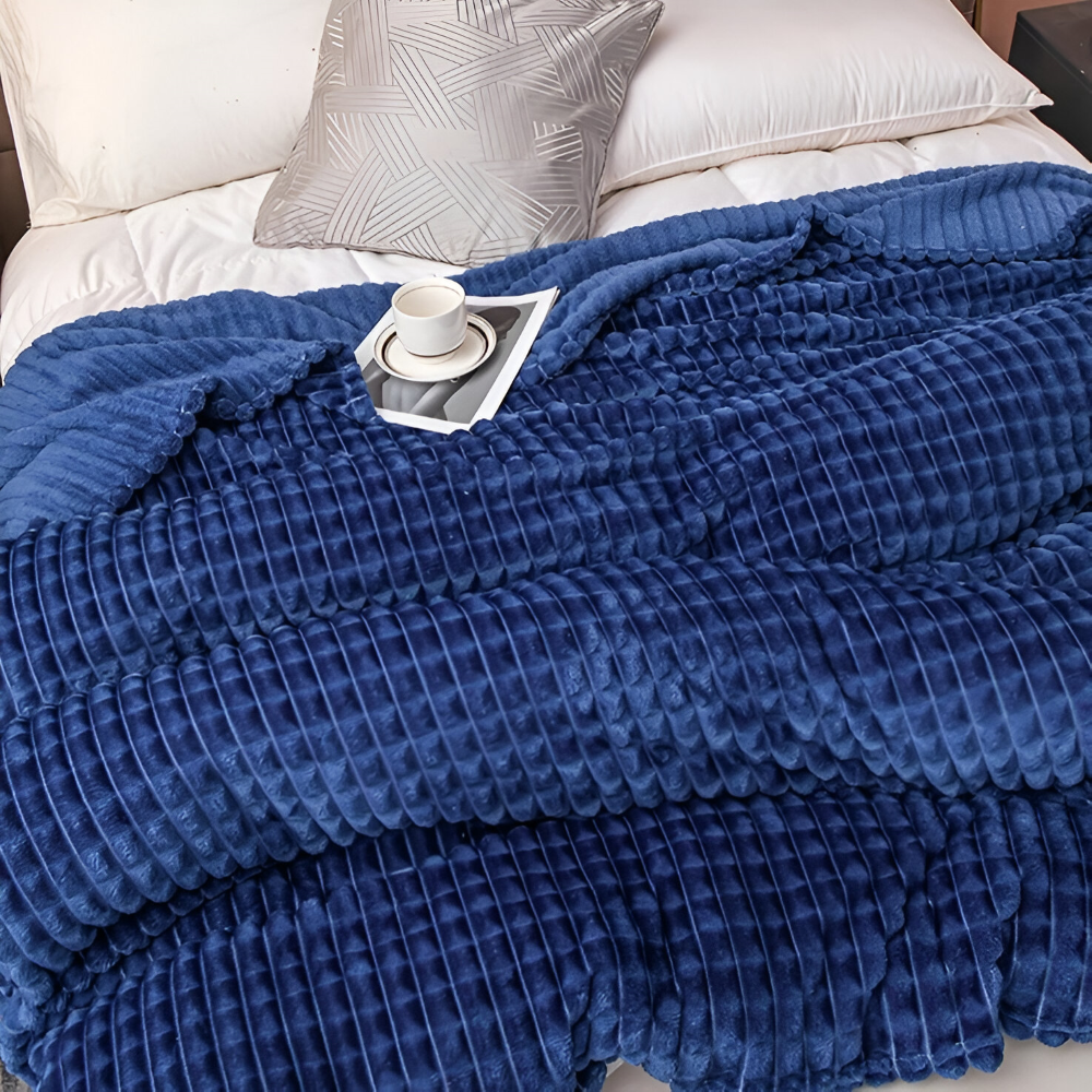 NordicSoft Pläd – Mysig & Fluffig Korallfilt i Fleece