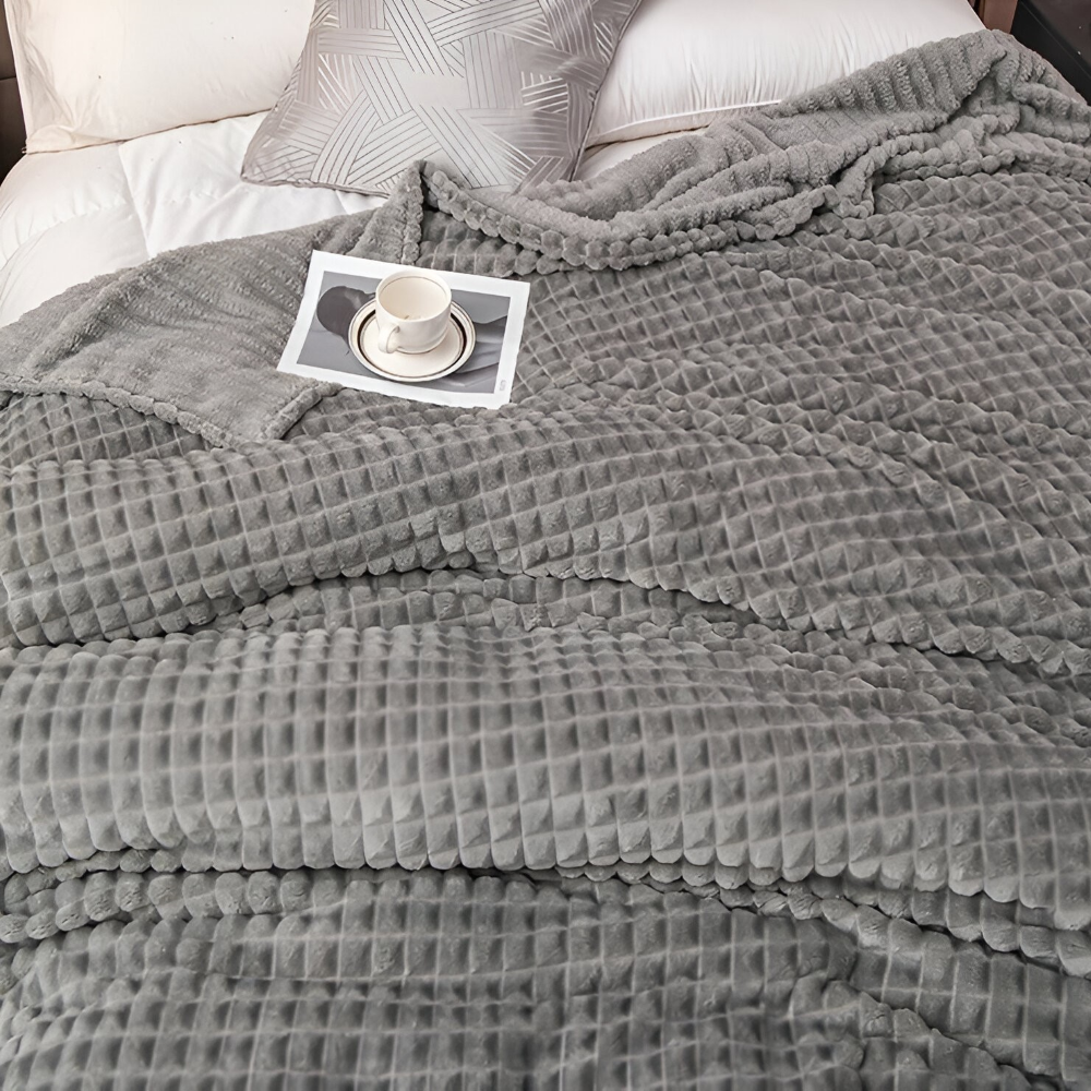 NordicSoft Pläd – Mysig & Fluffig Korallfilt i Fleece