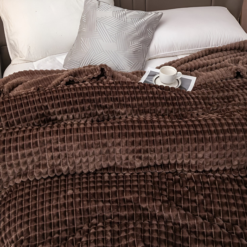 NordicSoft Pläd – Mysig & Fluffig Korallfilt i Fleece