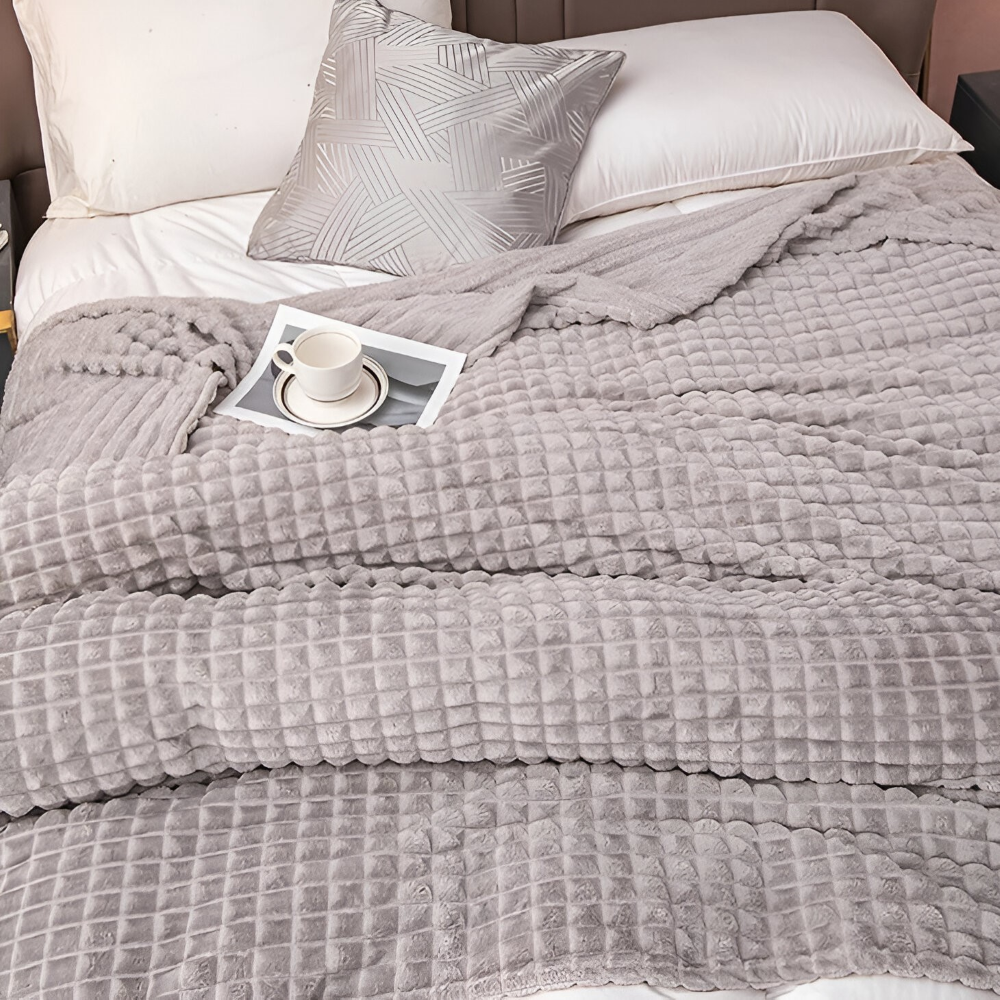 NordicSoft Pläd – Mysig & Fluffig Korallfilt i Fleece