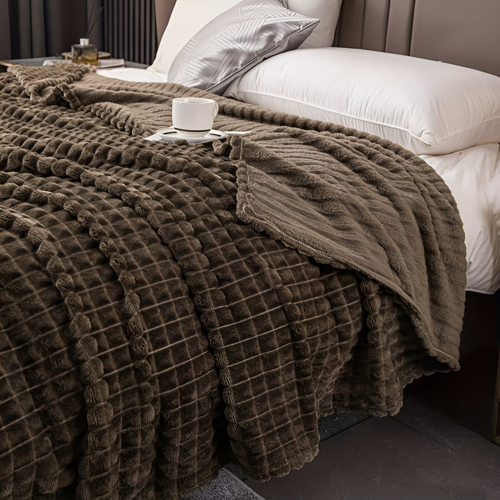 NordicSoft Pläd – Mysig & Fluffig Korallfilt i Fleece