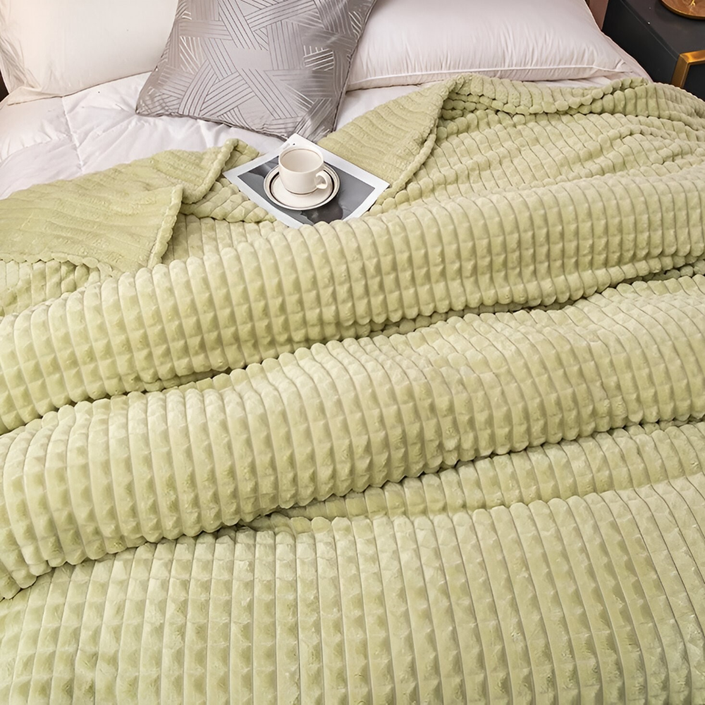 NordicSoft Pläd – Mysig & Fluffig Korallfilt i Fleece