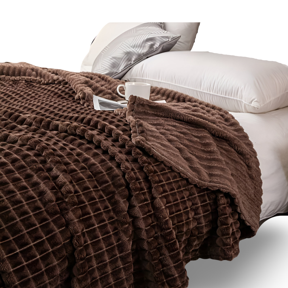 NordicSoft Pläd – Mysig & Fluffig Korallfilt i Fleece