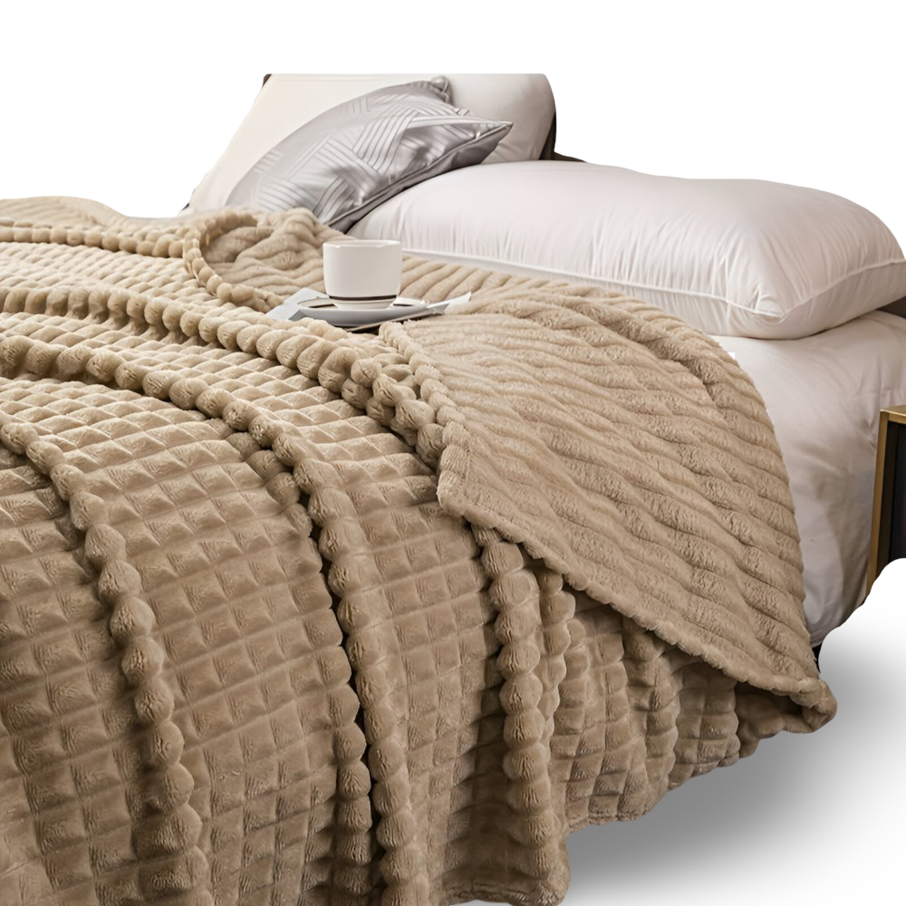 NordicSoft Pläd – Mysig & Fluffig Korallfilt i Fleece