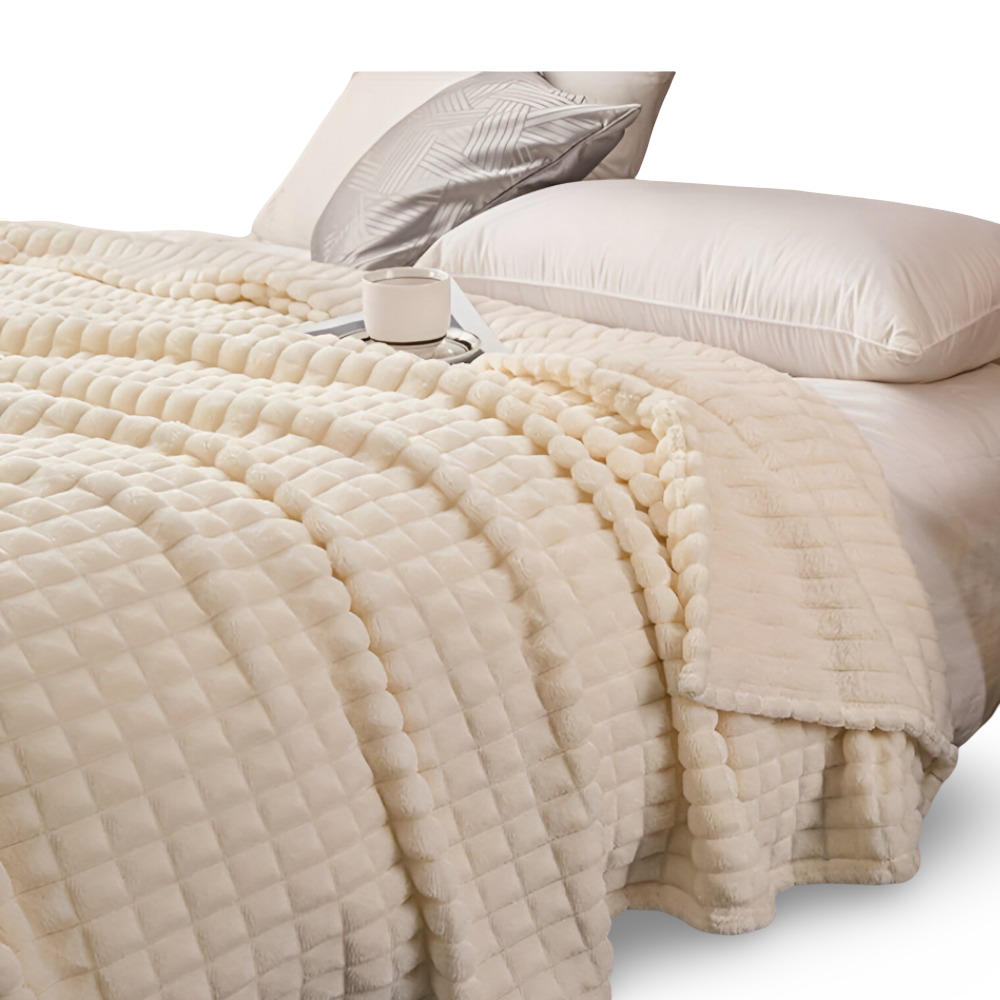 NordicSoft Pläd – Mysig & Fluffig Korallfilt i Fleece
