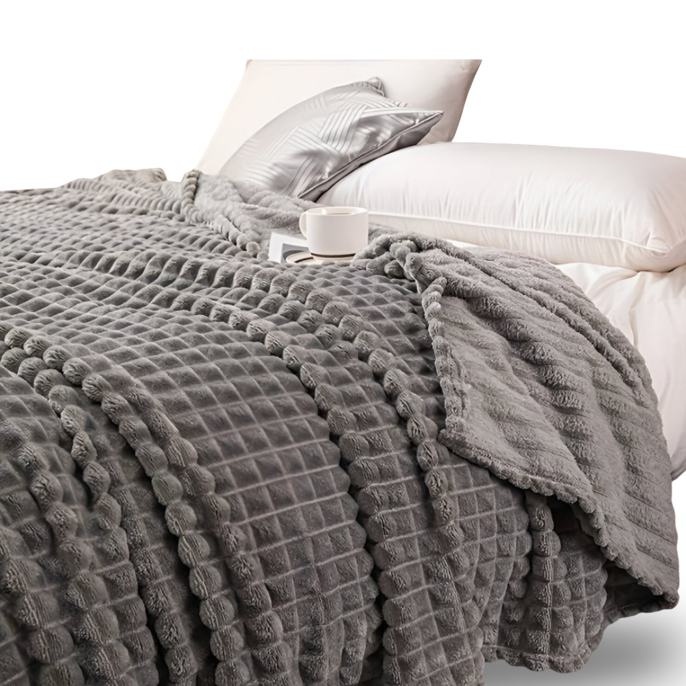 NordicSoft Pläd – Mysig & Fluffig Korallfilt i Fleece