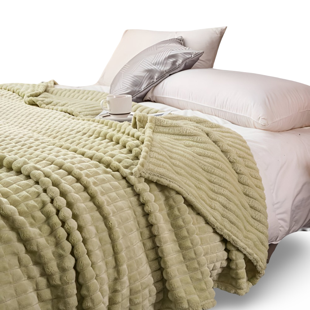 NordicSoft Pläd – Mysig & Fluffig Korallfilt i Fleece