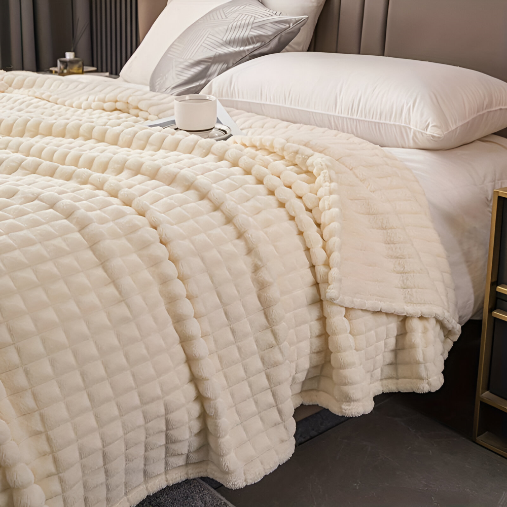 NordicSoft Pläd – Mysig & Fluffig Korallfilt i Fleece