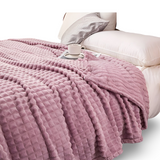 NordicSoft Pläd – Mysig & Fluffig Korallfilt i Fleece